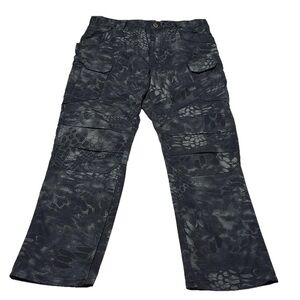 W Brand Multi Bag 𝅺Tactical Ripstop Pants, Size L, Night Camo.
